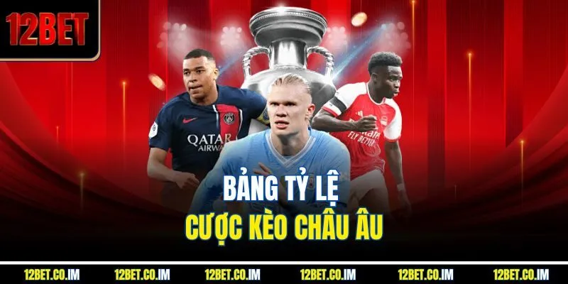 Bảng tỷ lệ cược kèo châu Âu